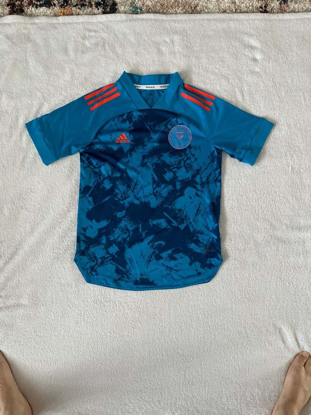 Adidas Inter Miami CF Primeblue Youth Training Jersey Size 11-12Y